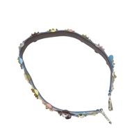 淺粉色 小花 金屬鉚釘 肩背帶 【FENDI 芬迪】