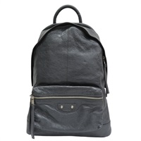 灰色 山羊皮 Classic 後背包【BALENCIAGA 巴黎世家】 435315