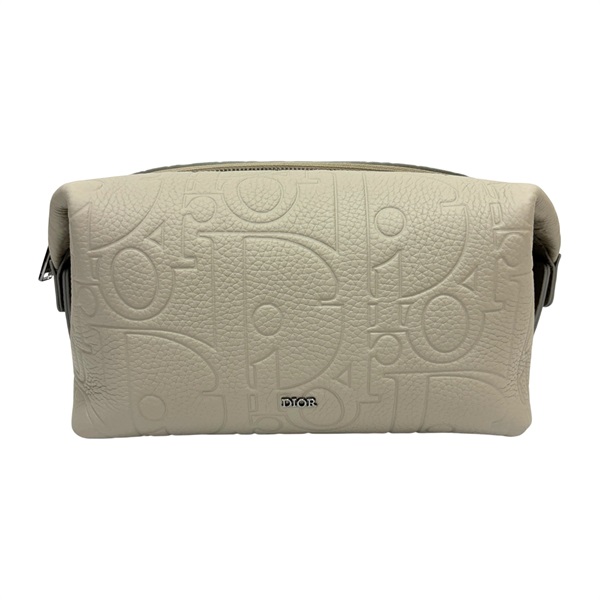 米色 牛皮 手拿包 【Dior 迪奧】