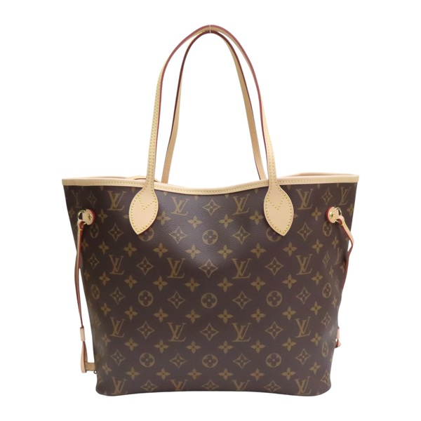 棕色 原花帆布 Neverfull MM 手提包 M46987【LOUIS VUITTON LV 路易威登】 M46987
