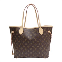 棕色 原花帆布 Neverfull MM 手提包 M46987【LOUIS VUITTON LV 路易威登】 M46987