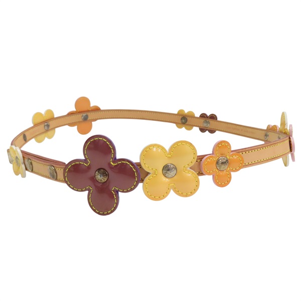 牛皮 花朵 Flower Lexington 腰帶【LOUIS VUITTON LV 路易威登】 M92251