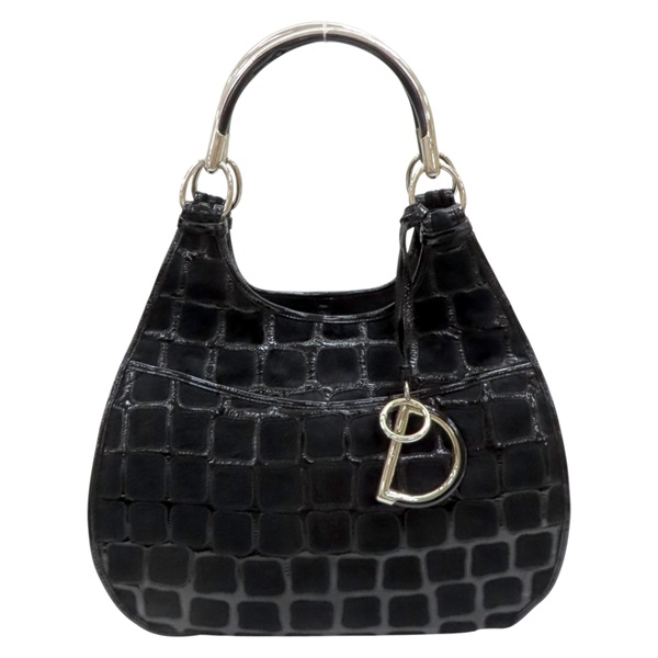 黑色 牛皮 馬毛 Sac Dior Vintage 肩背包【Dior 迪奧】