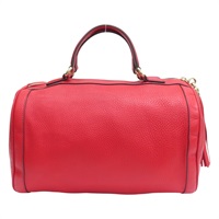 紅色 牛皮 Soho 波士頓 手提包【GUCCI 古馳】 282302