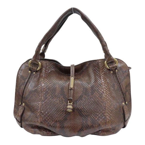 棕色 蛇皮 Bittersweet 手提包【CELINE 賽琳】