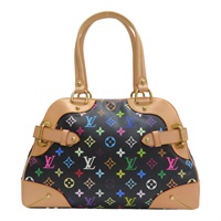 黑彩 原花帆布 Claudia 肩背包【LOUIS VUITTON LV 路易威登】 M40194