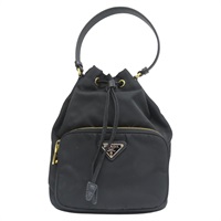 黑色尼龍 手提包 (缺背帶)【PRADA 普拉達】