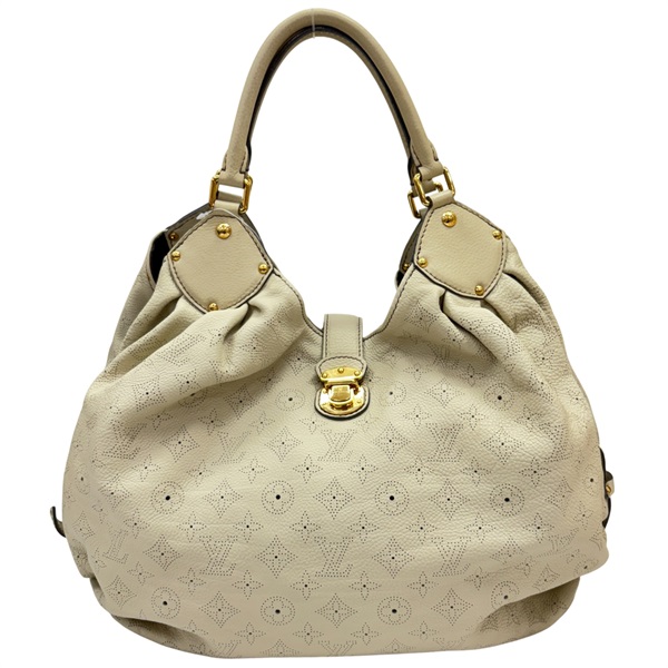 白色 原花牛皮 Mahina XL 手提包【LOUIS VUITTON LV 路易威登】 M93059