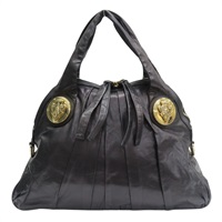 黑色 牛皮 Hysteria Hobo 肩背包【GUCCI 古馳】 197019