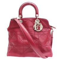 紅色 羊皮 Granville 兩用包【Dior 迪奧】