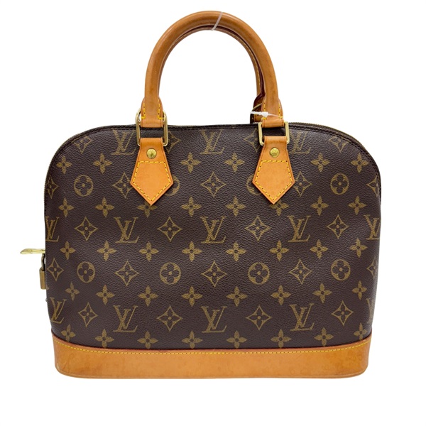 棕色 原花 帆布 Alma PM 手提包【LOUIS VUITTON LV 路易威登】 M51130