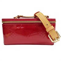 紅色 漆皮皮革 Jewel case 珠寶盒 化妝包【LOUIS VUITTON LV 路易威登】 M91273