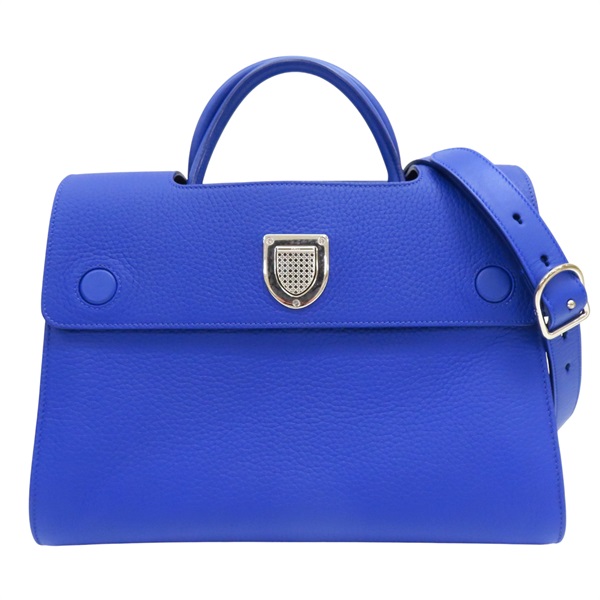 藍色 牛皮 兩用包【Dior 迪奧】