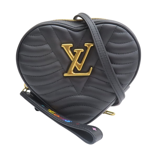 黑色 牛皮 New Wave Heart 肩背包 M52796【LOUIS VUITTON LV 路易威登】 M52796