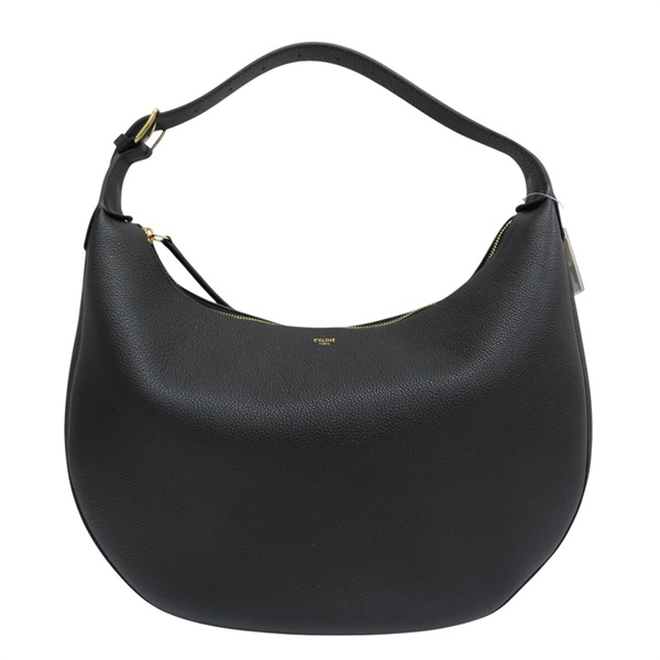 黑色 牛皮 Large Lulu 肩背包【CELINE 賽琳】 123133ENY