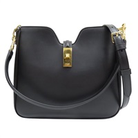 黑色 牛皮 Small Camille 16 Soft 兩用包【CELINE 賽琳】 120693FX9