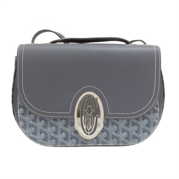 灰色 Goyardine 帆布 233 PM 肩背包【GOYARD 高雅德】