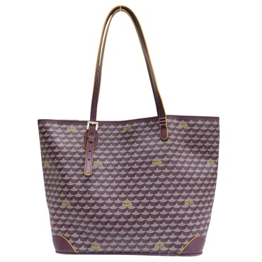 紫色 Scale帆布 Daily Battle 托特包【Faure Le Page】