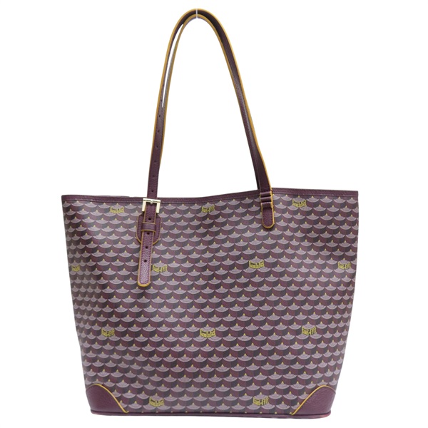 紫色 Scale帆布 Daily Battle 托特包【Faure Le Page】