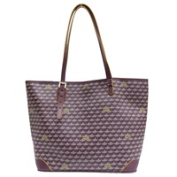 紫色 Scale帆布 Daily Battle 托特包【Faure Le Page】