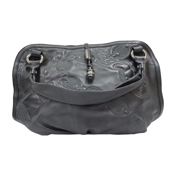 黑色 牛皮 刺繡 bittersweet 手提包【CELINE 賽琳】