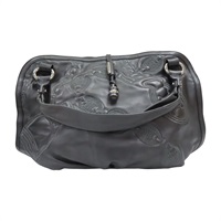 黑色 牛皮 刺繡 bittersweet 手提包【CELINE 賽琳】