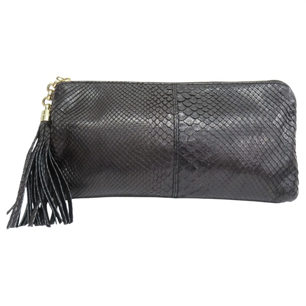 黑色蛇皮 手拿包 269944【GUCCI 古馳】 269944