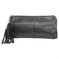 黑色蛇皮 手拿包 269944【GUCCI 古馳】 269944