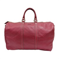 紅色 牛皮 Shima 波士頓包 手提包 206501【GUCCI 古馳】 206501