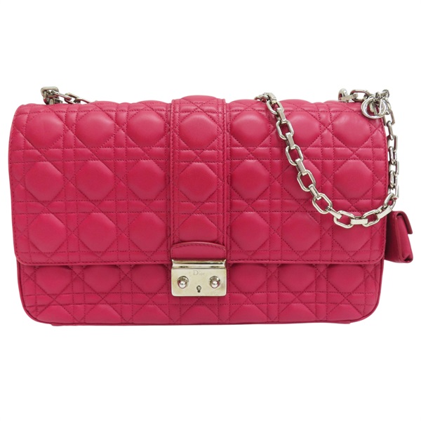 紅色 羊皮 Miss Dior Promenade 肩背包【Dior 迪奧】