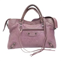 紫色羊皮 Classic City 兩用包【BALENCIAGA 巴黎世家】 115748