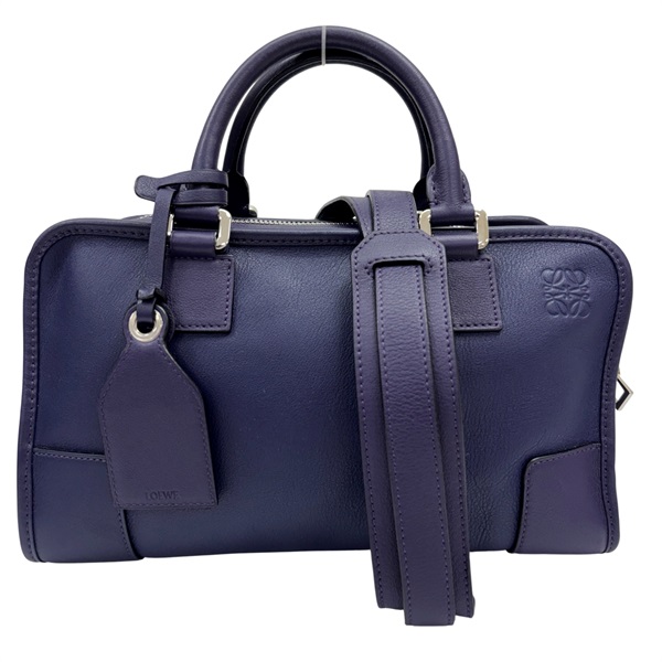 紫色 羊革 Amazona 28 兩用包 【LOEWE 羅威】