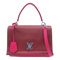 紫紅色 牛皮 Lockme II 兩用包【LOUIS VUITTON LV 路易威登】 M50250