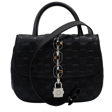 黑色 壓紋牛皮  Chain It Bag PM 肩背包 N44035 【LOUIS VUITTON LV 路易威登】 N44035
