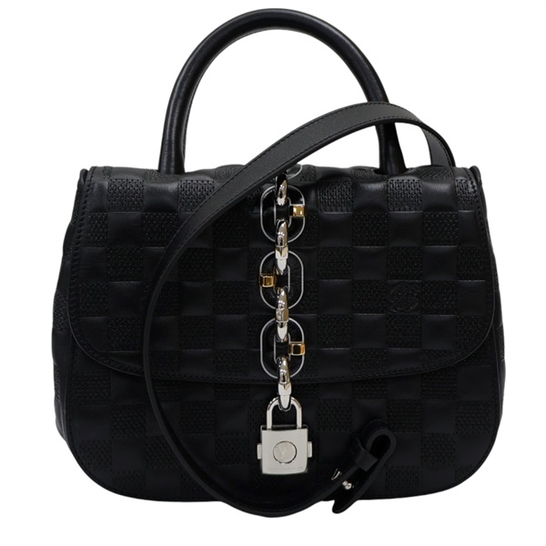 黑色 壓紋牛皮  Chain It Bag PM 肩背包 N44035 【LOUIS VUITTON LV 路易威登】 N44035