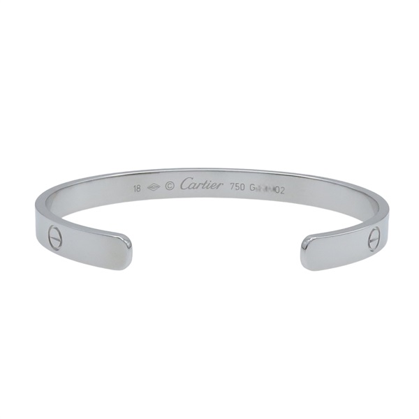 18K白金 Love 手環 18【Cartier 卡地亞】