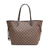 棕色 棋盤格帆布 Never full MM 手提包 N51105【LOUIS VUITTON LV 路易威登】 N51105