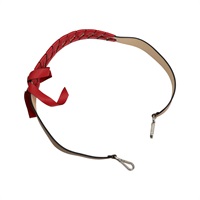 紅/棕色 牛皮 Strap you 背帶【FENDI 芬迪】