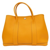 芥末黃 Negonda牛皮 Garden party 36 手提包 X刻【HERMES 愛馬仕】