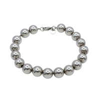 925純銀 圓珠 HardWear 手鍊【Tiffany & Co 蒂芬妮】