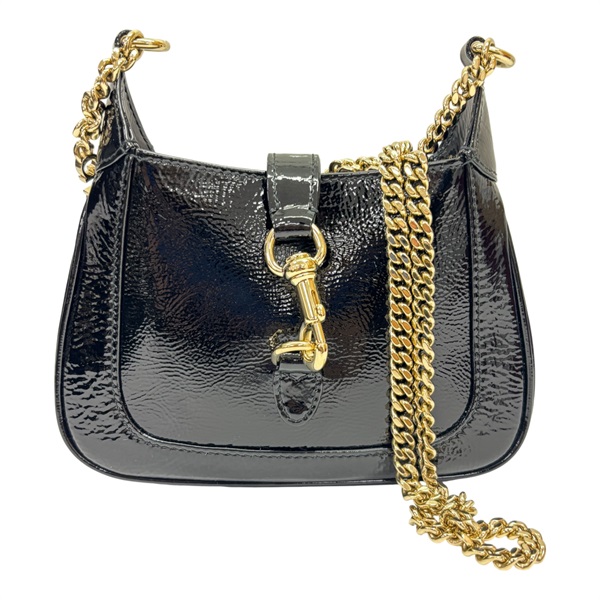 黑色 牛皮 Jackie Notte Mini 肩背包【GUCCI 古馳】 782889