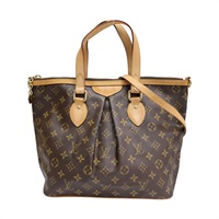 棕色 原花帆布 Palermo PM 兩用包 M40145【LOUIS VUITTON LV 路易威登】 M40145