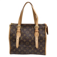 棕色 原花帆布 Popincourt Haut 手提包 M40007【LOUIS VUITTON LV 路易威登】 M40007