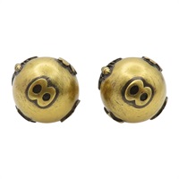 金色 4葉草/星星/蜜蜂 Tribales 針式耳環【Dior 迪奧】