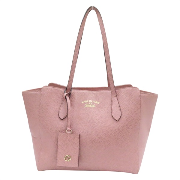 粉色 牛皮 肩背包 托特包【GUCCI 古馳】 354408