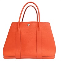罌粟花橘 Negonda牛皮 Garden Party 36 手提包 X刻【HERMES 愛馬仕】