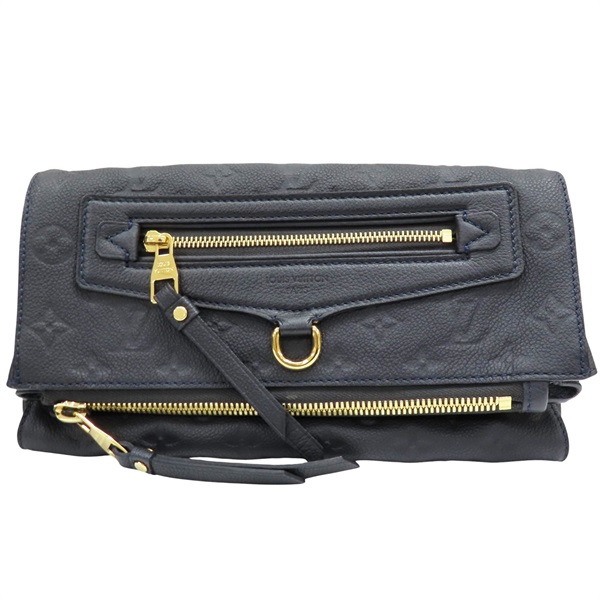藍色 原花 牛皮 壓紋 Petillante Clutch 手拿包【LOUIS VUITTON LV 路易威登】 M93425