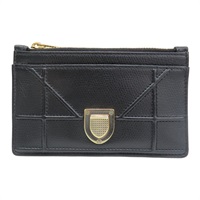 黑色 牛皮 Diorama 名片夾 卡夾 零錢包【Dior 迪奧】