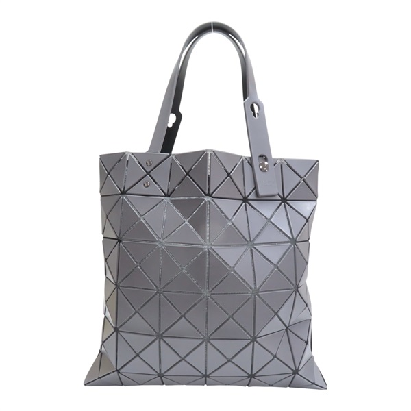 灰色 尼龍 LUCENT MATTE 三角形 手提包【BAO BAO ISSEY MIYAKE 三宅一生】 BB18-AG683