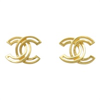 CC 金屬 耳環【CHANEL 香奈兒】